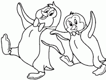 Dibujos infantiles de pingüinos